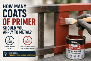 Coats of Primer Should You Apply to Metal