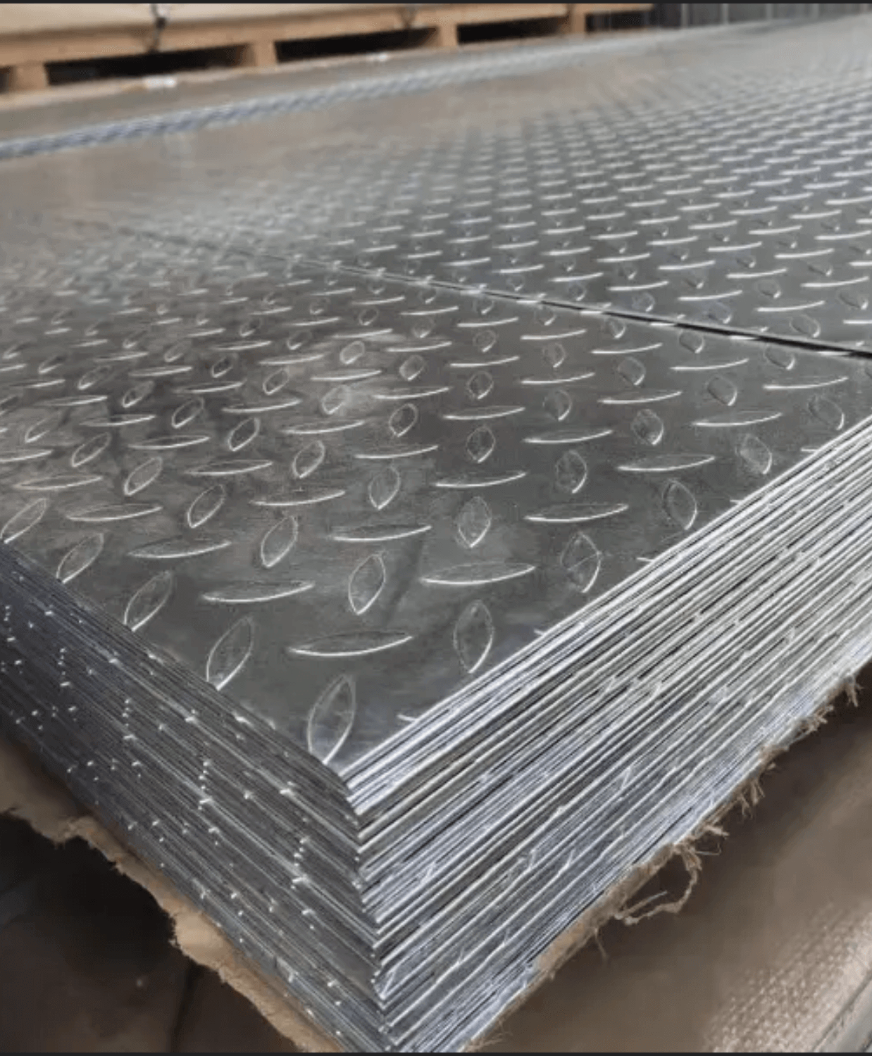 Galvanised Chequered Steel Products