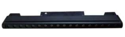 MG Foldable Grille 12W - Compact 255x22x55mm Ventilation Panel | Durable & Adjustable Airflow Grille