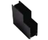 Surface Vertical Corner LED Profile 98x98 - Premium Aluminum Channel for Clean, Professional LED Lighting