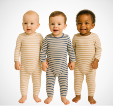 Comfortable Baby Onesies – Cotton Blend, Snap Closure, Stretch Fit, Gentle on Skin, Easy Care, Multiple Patterns, Sizes Newborn to 24 Months, Unisex Designs