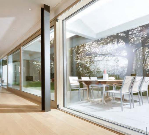 UNILUX FineLine Aluminum-Clad Wooden Facade System – Premium Energy-Efficient, Customizable Contemporary Wood-Aluminum Mixed Material Facade, High Security, Weather-Resistant, Large Glass Formats, German Engineering Quality