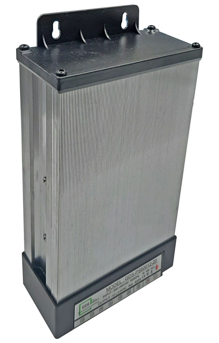 NON - WATERPROOF POWER SUPPLY IP20 GDS-PS60012-20
