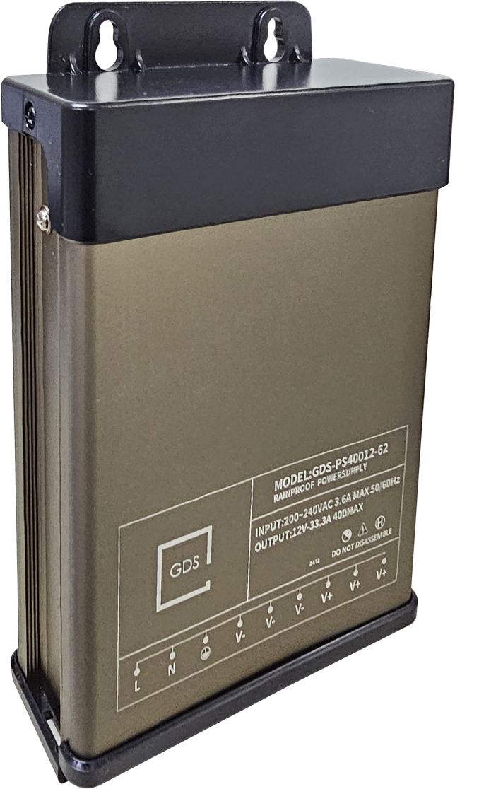 RAINPROOF POWER SUPPLY IP62 GDS-NPS40012-62