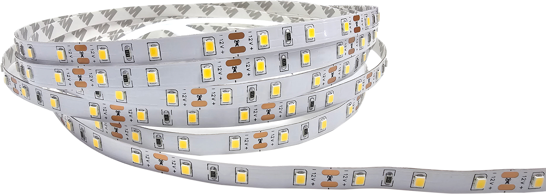 GDS-LS2835.60.12.30-IP20 – GDS 2835 LED Strip Light 60 LEDs/m 12V DC 30W Indoor Flexible Tape IP20 Warm White Energy Saving LED Lighting for Home, Office & Display Use UAE