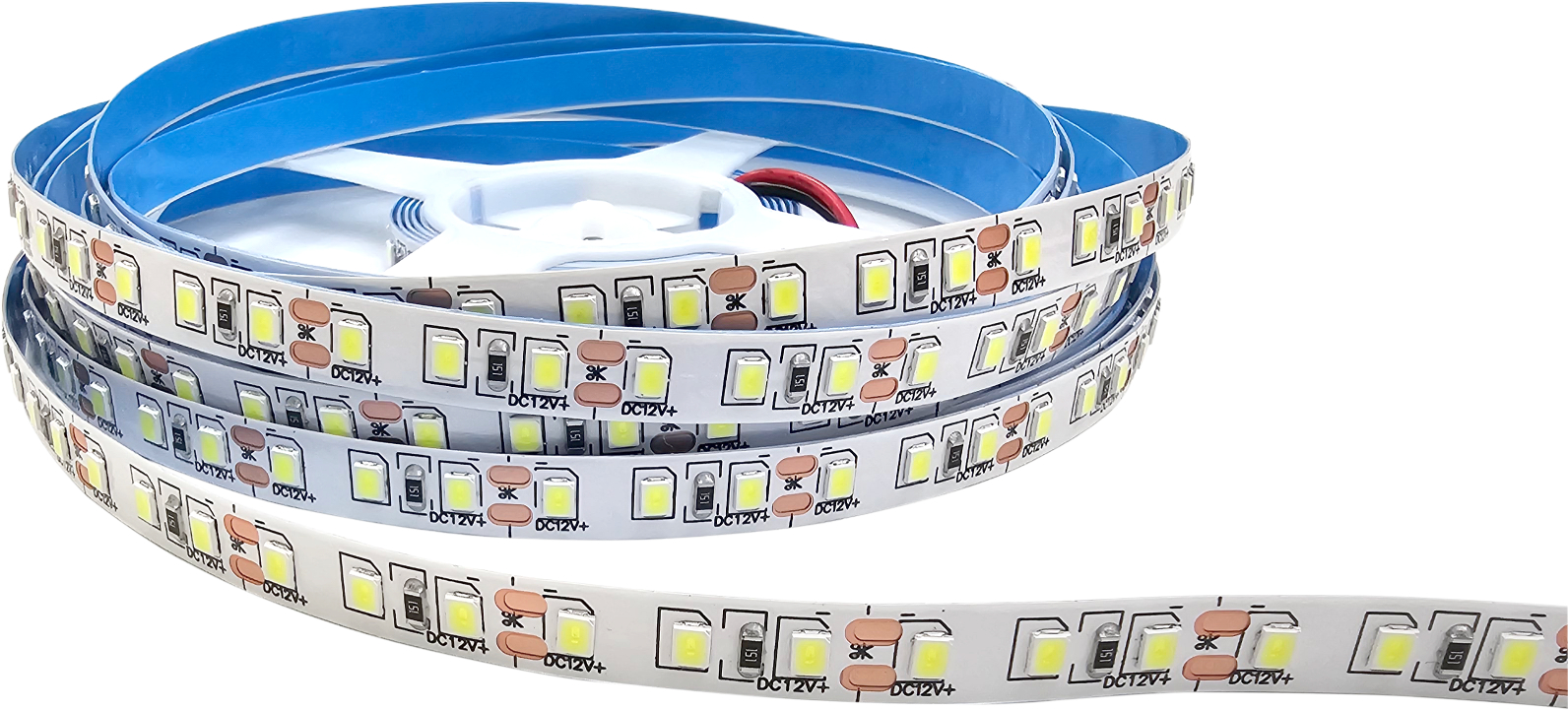 GDS-ELS2835.120.12.95-IP20 – GDS ELS 2835 LED Strip 120LED/m 12V 9.5W/m High CRI95+ Indoor Lighting IP20 for Professional Studio, Retail, and Task Lighting