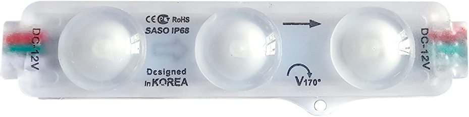 GDS-IM372RGB RGB LED Module | 3W | RGB Color | IP68 | 24V DC | DMX512 | Architectural, Dynamic Light Effects | 280lm | Event, Display Use