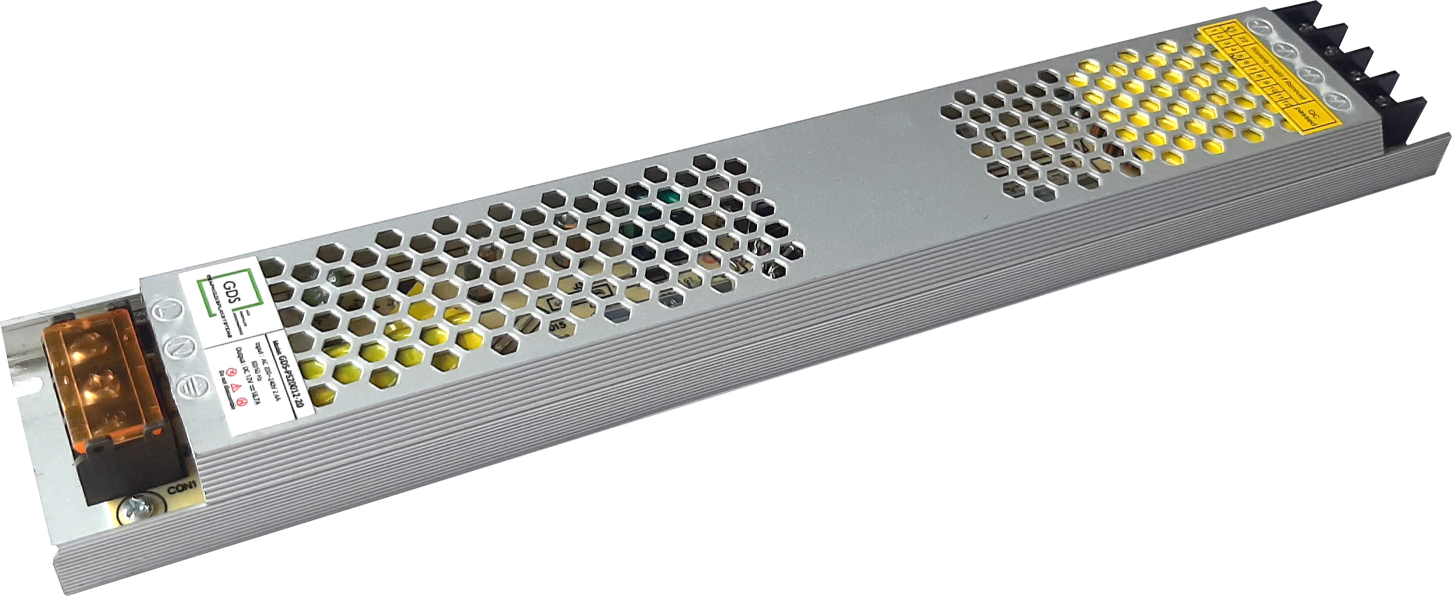 NON - WATERPROOF POWER SUPPLY IP20 GDS-PS20012-20