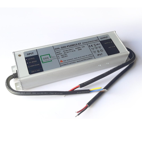 WATERPROOF POWER SUPPLY IP67 GDS-PS40012-67