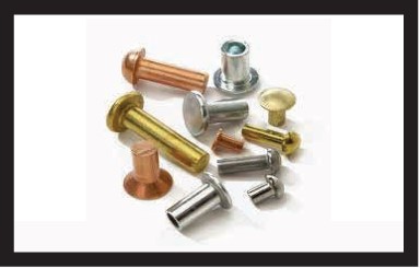 Rivets – Solid and Semi-Tubular Rivets for Permanent Sheet Metal and Leather Joining – Aluminum, Copper, Steel, 0.8-10mm Diameter, Countersunk/Round Head, Hand or Pneumatic Set for Fabrication and Repairs