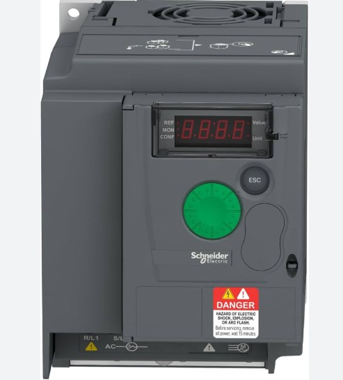 Schneider Electric VFD ATV310HU15N4E | Altivar 310 Series 1.5kW 380V 3PH WITHOUT EMC Filter | High Performance Three Phase AC Drive for Factories, Manufacturing Lines & Heavy Duty Motor Applications Worldwide