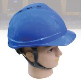 Premium Blue Safety Helmet Industrial Hard Hat with Ventilation, Adjustable Suspension, Lightweight ABS Construction, Head Protection for Construction & Worksite Safety