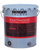 Touchwood Acrylic PU Top Coat Pigmented Interior/Exterior Durable Colored Finish with UV Protection, Excellent Adhesion, Flexibility, and Scratch Resistance for Wood and Metal