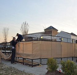 Advanced Flat Filament Knitted Shade Cloth UL-506 Standard with Reinforced Construction and Durable Heat Setting, Suitable for Heavy-Duty Shade Applications with High Bursting Strength and UV Blocking