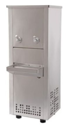 Domestic Water Cooler DC40 40L 2 Tap Stainless Steel