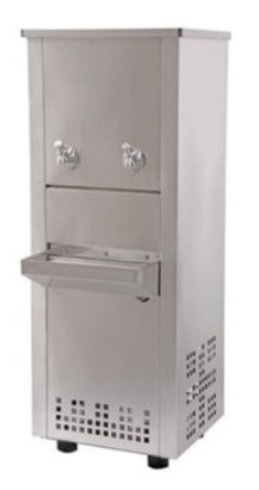 Domestic Water Cooler DC60 60L 2 Tap Stainless Steel