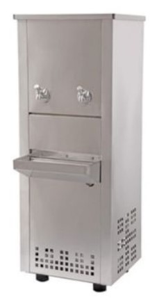 Domestic Water Cooler DC80 80L 2 Tap Stainless Steel