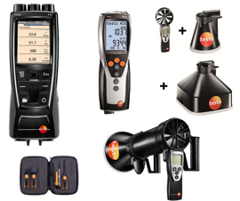 Digital Anemometers for Air Velocity and Airflow Measurement