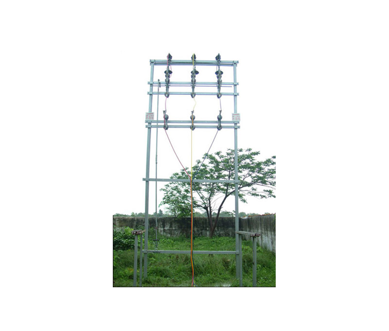 D-P Structure – Double Pole Structure Material for Overhead Line, Heavy Duty Fabrication, Hot Dip Galvanized, Strong Support for Distribution
