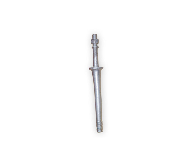 GI Pin – Galvanized Iron Pin for Insulators, Strong Threaded Pin, Rust Resistant, Suitable for Overhead Distribution Line Hardware