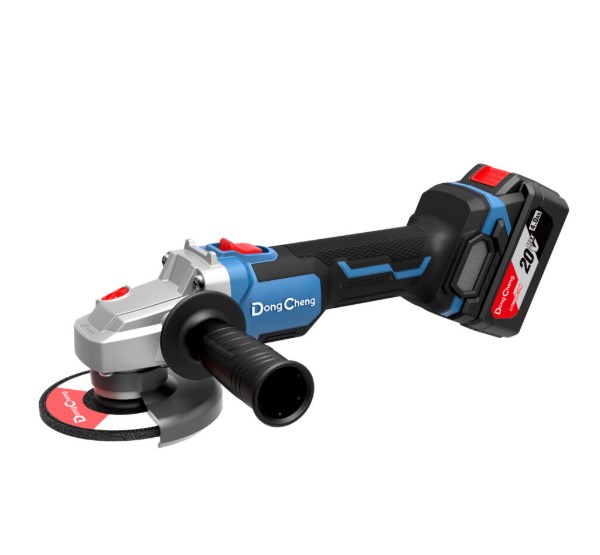 DongCheng DCSM03-115 Cordless Angle Grinder – Compact Grinding Tool for Cutting, Polishing, and Metal Work, High Performance Power Tool for Industrial Use