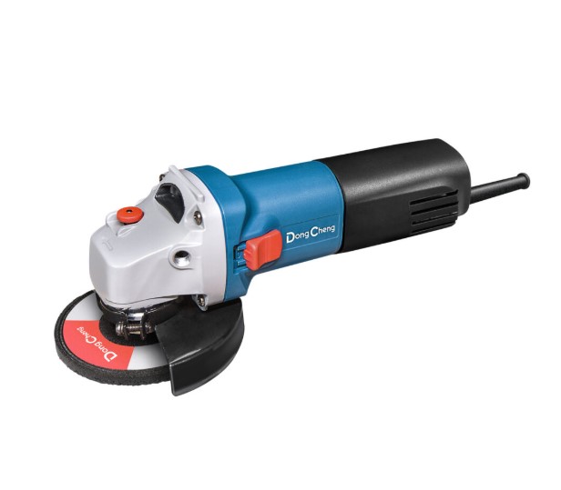 DongCheng DSM02-115 4.5 Inch Angle Grinder – Compact Electric Grinder for Metal Cutting, Polishing, and Fabrication Work