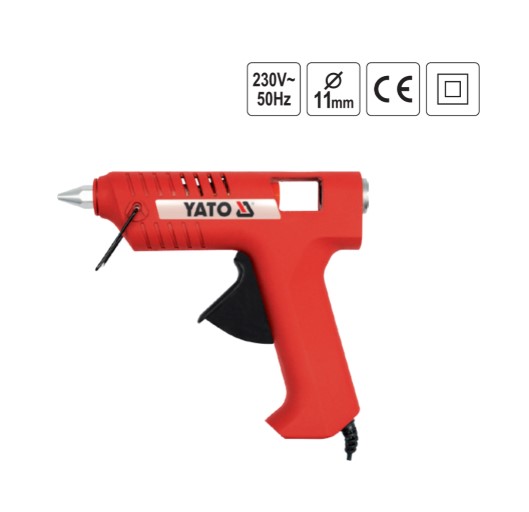 Yato YT-8241 Electric Glue Gun – Compact Hot Melt Glue Gun for Crafting, Repairs, Packaging, and Industrial Applications