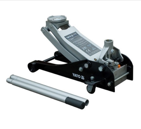Yato YT-1721 Hydraulic Floor Jack 2.5 Ton – Heavy Duty Lifting Jack for Automotive Repair, Garage Equipment, and Workshop Applications