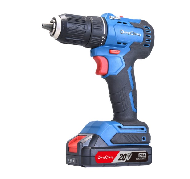 DongCheng DCJZ2050 Cordless Driver Drill – Multi Purpose Drill for Wood, Metal, and Plastic, Ideal for Professional Construction and Maintenance Applications