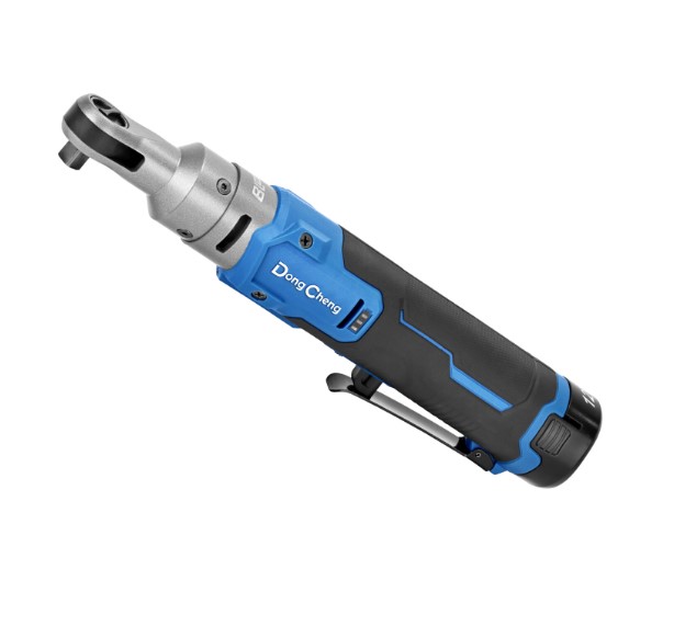 DongCheng DCPB05-10 Cordless Ratchet Wrench – Compact Battery Powered Ratchet Tool for Automotive Repair, Maintenance Work, and Industrial Assembly Applications