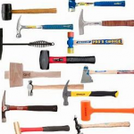 Claw & Ball Pein Hammer – Forged Steel Hammer with Fiberglass / Wooden Handle