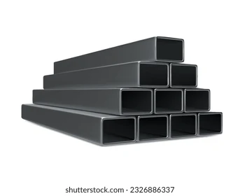 MS Square / Rect Pipe – Mild Steel Square & Rectangular Tube for Structural and Fabrication Work, Strong Durable Steel Section, Easy Welding/Cutting, Ideal for Frames, Railing and Industrial Use