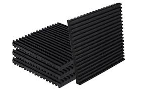 Rubber Pad – Heavy Duty Rubber Pad Sheet for Vibration & Impact Absorption, Anti Slip Surface, Floor/Equipment Protection, Durable Wear Resistant Material, Industrial and Home Use, Custom Sizes