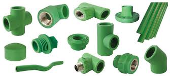 PPRC Pipe Fittings – PPR Fittings for Hot & Cold Water Plumbing, Heat Resistant and Corrosion Proof, Leak Proof Fusion Jointing, Long Life Durable Performance, Full Range Elbow Tee Coupler Union