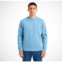 Soft Terry Sweatshirt – Crewneck, Cotton-Poly Blend, Raglan Sleeves, Flatlock Stitching, Logo Embroidery Option, Ribbed Hem, Comfortable & Breathable, All Standard Sizes, Multiple Colors, Unisex