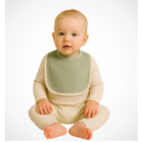 Absorbent Baby Bibs – Cotton Terry/Polyester, Snap/Velcro Closure, Water-Resistant, Soft on Skin, Easy Clean, Multiple Color and Design Options, Ideal for Feeding & Drooling