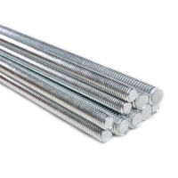 GI Threaded Rod – Galvanized Threaded Rod for Hanging & Support Systems, Corrosion Resistant Finish, Strong Load Support, Ideal for HVAC, Plumbing and Electrical Installations, Multiple Sizes and Lengths