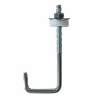L Hook – L Hook Anchor Bolt for Hanging and Fixing, Strong Steel Build, Reliable Support for Cable Tray, Pipe and Channel, Easy Installation, Suitable for Construction and Industrial Mounting Work