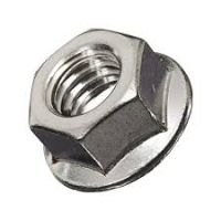 Flange Nut – High Strength Flange Nut for Secure Fastening, Built-In Washer Base for Better Load Distribution, Anti Loosening Support, MS/GI Options, Ideal for Machinery, Fabrication, Automotive and Industrial Use