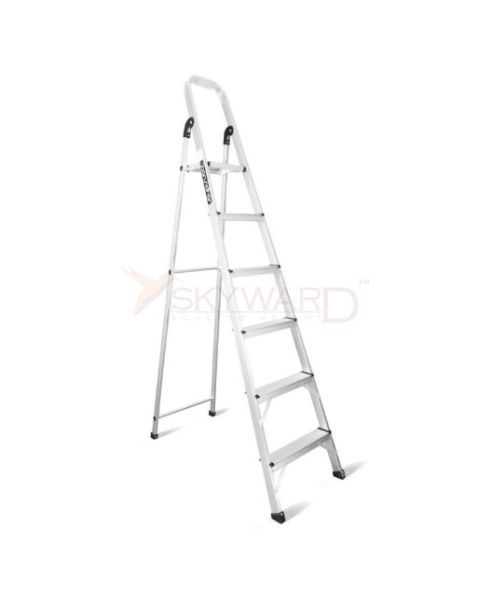 Model No. 100 Aluminium Baby Ladder – Lightweight Portable Step Ladder, Anti-Slip Steps, Rust-Resistant Aluminum Frame, Foldable Compact Design, Heavy Duty Home & Office Use, Safe Climbing Solution, Durable Build Quality
