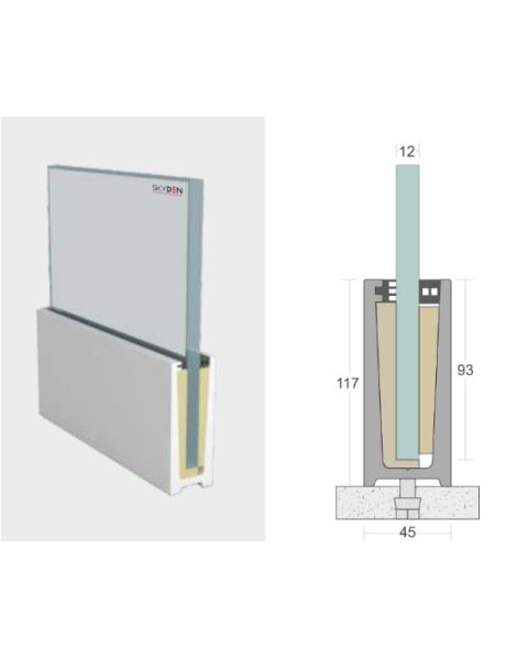 Continuous Profile System SD-01 | High-Strength Modular Framing Solution for Industrial & Commercial Use | Durable, Corrosion-Resistant Structural Profile for E-Commerce Construction & Engineering Applications
