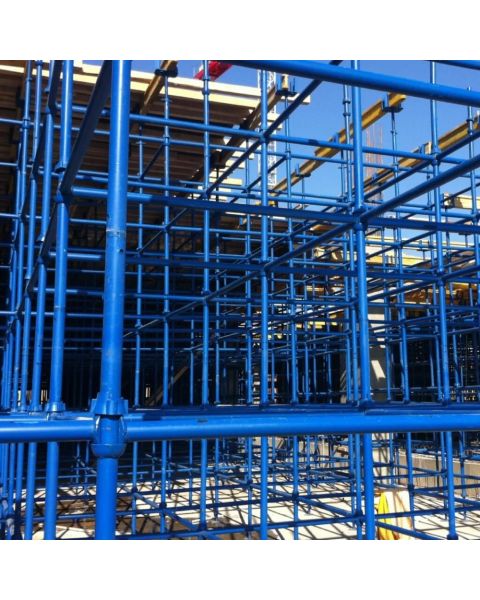 Cuplock Scaffolding System – Heavy Duty Steel, Hot-Dip Galvanized, 48.3mm Tubes, Multiple Heights & Lengths, High Load Capacity, EN12810 Certified – Safe, Durable, Versatile for Construction & Industrial Use
