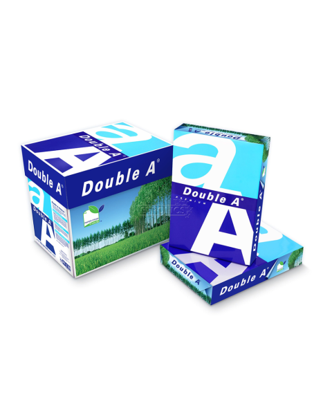 Double A A4 Copy Paper – 80gsm, 500 Sheets per Ream