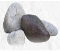 Navkar Stones Natural Stone Pebbles for Garden Decoration, Water Features, Landscaping and Interior Accents, Durable Premium Pebbles with Smooth Texture and Decorative Appeal for Projects