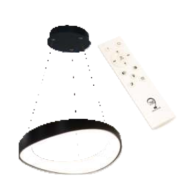 58W Dimmable LED Ceiling Light with 3 Color Options (3000K, 4000K, 6500K) | Remote Control, Slim D520 x H90mm