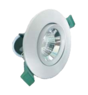  12W Bridgelux COB LED Adjustable Downlight | Compact 109mm Size | Efficient Lighting