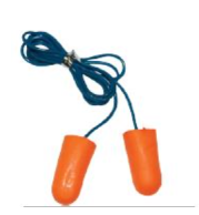 PU Foam Corded Ear Plugs EC1001C, SNR 34dB, Reusable Noise Cancelling, Soft Hearing Protection for Industrial, Construction, Travel – Yellow/Blue, EN352-2 Certified