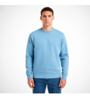 Soft Terry Sweatshirt – Crewneck, Cotton-Poly Blend, Raglan Sleeves, Flatlock Stitching, Logo Embroidery Option, Ribbed Hem, Comfortable & Breathable, All Standard Sizes, Multiple Colors, Unisex