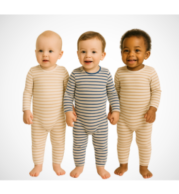 Comfortable Baby Onesies – Cotton Blend, Snap Closure, Stretch Fit, Gentle on Skin, Easy Care, Multiple Patterns, Sizes Newborn to 24 Months, Unisex Designs