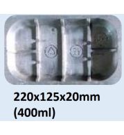 Food and Freezer Grade Virgin Plastic Cuttle Fish 10kg Tray 545x355x52mm 9100ml for Seafood Export Packaging, Frozen Storage, Bulk Packing, Cold Chain Handling and Shipment Use